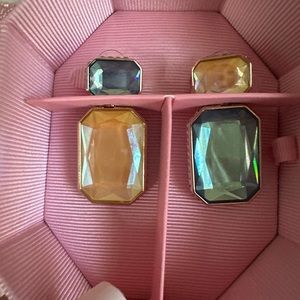 Swarovski Orbita Clip on Earrings